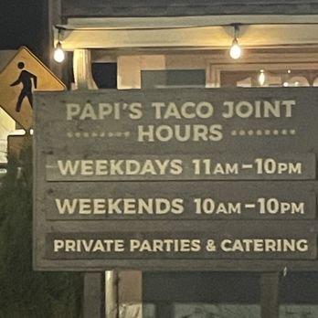 Papi's Tacos - Off-season hours are longer than most Ocean City restaurants! - Mexican Near Me - Ocean City, Maryland Papi's Tacos - Off-season hours are longer than most Ocean City restaurants! - Mexican Near Me - Ocean City, Maryland