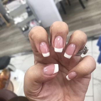 Nails & Beyond - Acrylic French nails by Joseph - Nail Salons Near Me - Los Angeles, California
