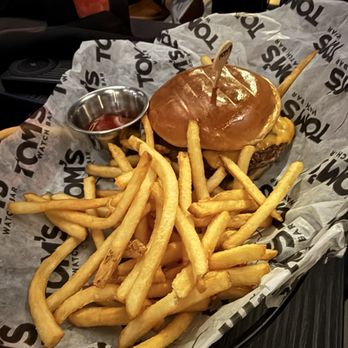 Tom's Watch Bar - Cheese Burger and Fries - American Near Me - Inglewood, California Tom's Watch Bar - Cheese Burger and Fries - American Near Me - Inglewood, California