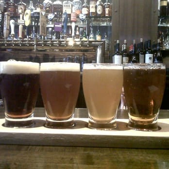 Haven Craft Kitchen + Bar - Beer flight! - New American Near Me - Orange, California