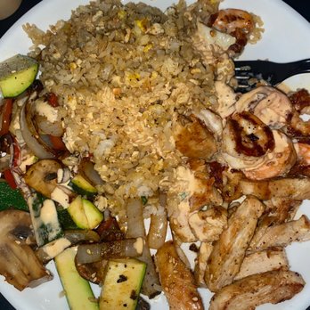 Shogun Restaurant - Hibachi Chicken With Shrimp - Teppanyaki Near Me - Rancho Cucamonga, California