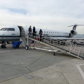 Alaska Airlines - A Skywest CRJ700 bound for Portland painted in Alaska livery. - Airlines Near Me - Burbank, California