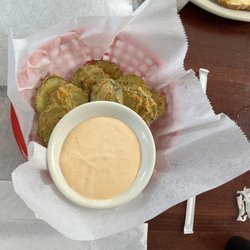 R J Bentley's Restaurant - Fried pickles
