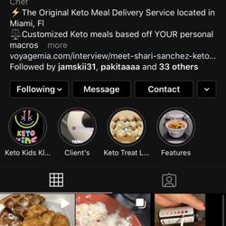 The Keto Kitchen Miami - This is the company, not keto kitchen 2 go like yelp keeps trying to change it to.