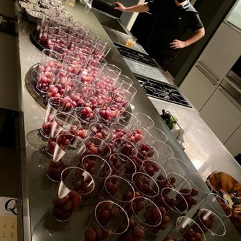 La Mila Catering & Events - In the kitchen prepping the 12 grapes - Caterers Near Me La Mila Catering & Events - In the kitchen prepping the 12 grapes - Caterers Near Me