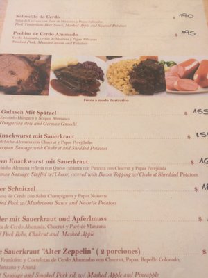 Menu photo 2 Alter Zeppelin Villa General Belgrano, X