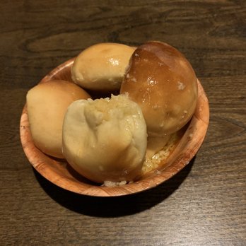 Portofino's - Rolls with garlic butter - Italian Near Me - Greenville, South Carolina Portofino's - Rolls with garlic butter - Italian Near Me - Greenville, South Carolina