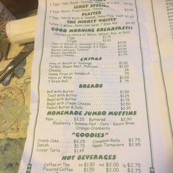 Hinck's Delicatessen - Breakfast menu - Delis Near Me - Port Washington, New York