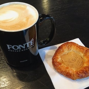 Fonte Cafe - Bellevue - Latte and galette - Coffee Roasteries Near Me - Bellevue, Washington