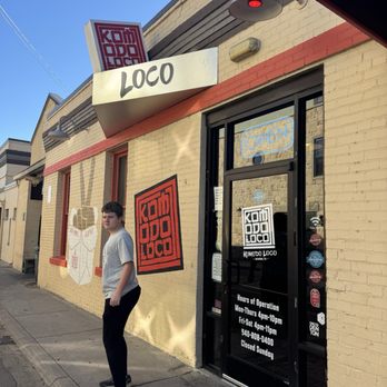 Komodo Loco - Front lets you known immediately the "keep Austin weird" type vibe you are about to enter. - Sushi Bars Near Me - Denton, Texas