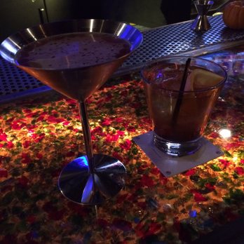 The Corner Drafthouse - Spicy Prickly Pear Martini and an Old Fashioned (Southpark reference? No, drink reference). - Gastropubs Near Me - San Diego, California