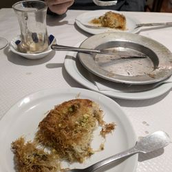 La Voie Lactée - Fıstıklı kadayıf - Cheveux d'ange aux pistaches  (Angel's hair with pistachio)