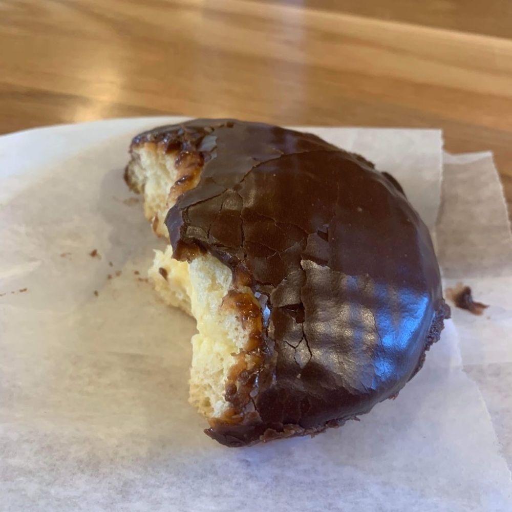 The Everyday Kitchen - a half eaten donut on a napkin - Donuts Near Me - Regina, Saskatchewan The Everyday Kitchen - a half eaten donut on a napkin - Donuts Near Me - Regina, Saskatchewan