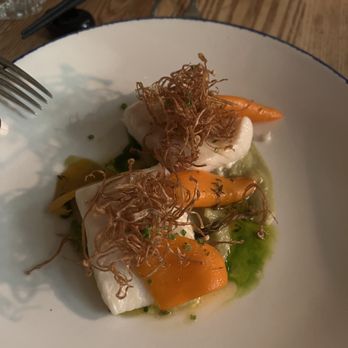 PiDGiN - butter poached halibut - Japanese Near Me - Vancouver, British Columbia PiDGiN - butter poached halibut - Japanese Near Me - Vancouver, British Columbia