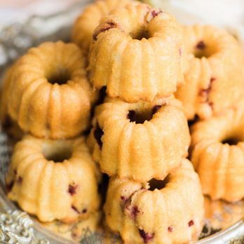 Delicately Sweet Confections - Yummmmm.... Mini Raspberry Bundt Cakes. Photo by Kirsten Marie Photography - Desserts Near Me Delicately Sweet Confections - Yummmmm.... Mini Raspberry Bundt Cakes. Photo by Kirsten Marie Photography - Desserts Near Me