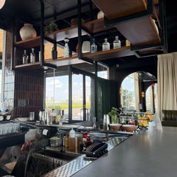 Large bar area