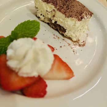 Adelmo's Ristorante - Tiramisu- would have loved a bigger portion - Italian Near Me - Dallas, Texas