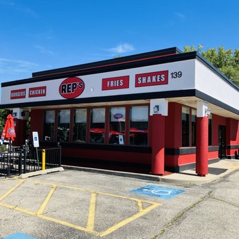 Rep’s Burgers - Storefront - Fast Food Near Me - Palatine, Illinois