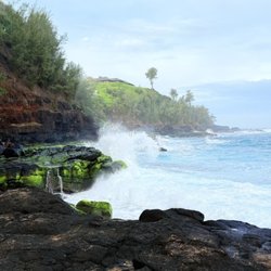Secret Beach & Lava Pools