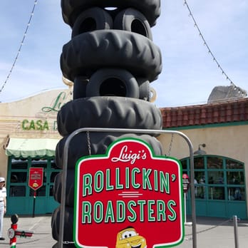 Luigi’s Rollickin’ Roadsters - Signage out front - Amusement Parks Near Me - Anaheim, California Luigi’s Rollickin’ Roadsters - Signage out front - Amusement Parks Near Me - Anaheim, California