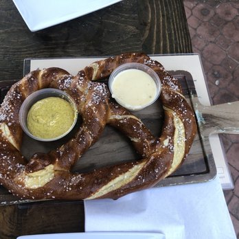 Blast & Brew - Huge soft pretzel - Pizza Near Me - Clovis, California Blast & Brew - Huge soft pretzel - Pizza Near Me - Clovis, California