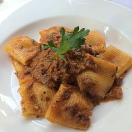 Rigatoni alla Bolognese Rigatoni alla Bolognese
