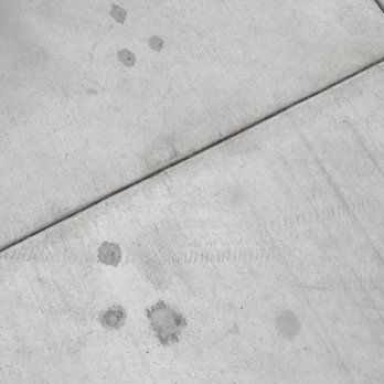 Pep Boys - Oil drips from the bad oil change( spilt oil all over the engine and over filled it )on my new drive way - Tires Near Me - Temecula, California