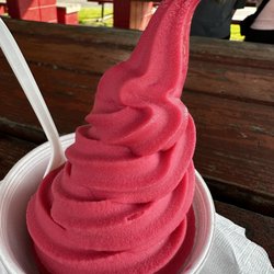 Avon Dairy Treat - Medium Pomegranate Dole Whip