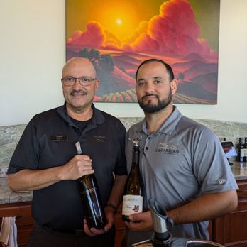 Calcareous Vineyard - George and Bryce - my knowledgeable and courteous team - Wine Tasting Room Near Me - Paso Robles, California Calcareous Vineyard - George and Bryce - my knowledgeable and courteous team - Wine Tasting Room Near Me - Paso Robles, California