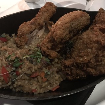 Middleton Place Restaurant - fried chicken and dirty rice - Seafood Near Me - Charleston, South Carolina