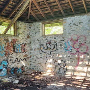Camp Columbia State Park - graffiti - Parks Near Me - New Preston, Connecticut