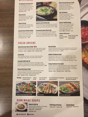 Menu photo 4 Aubree's Pizzeria & Grill Dexter, MI Menu photo 4 Aubree's Pizzeria & Grill Dexter, MI