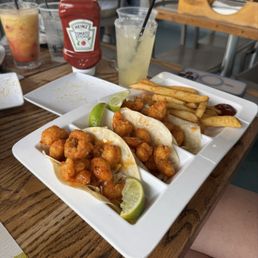 Bang bang shrimp tacos