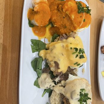 Ruby Slipper Central Business District - Trio egg Benedict - Breakfast & Brunch Near Me - New Orleans, Louisiana Ruby Slipper Central Business District - Trio egg Benedict - Breakfast & Brunch Near Me - New Orleans, Louisiana