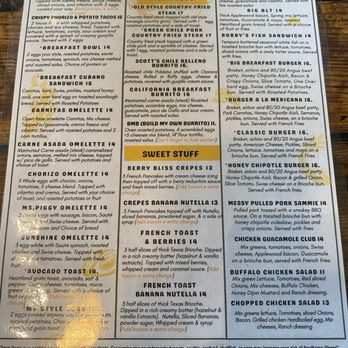 The Bread & Honey House Arcadia - Food menu - Breakfast & Brunch Near Me - Phoenix, Arizona The Bread & Honey House Arcadia - Food menu - Breakfast & Brunch Near Me - Phoenix, Arizona
