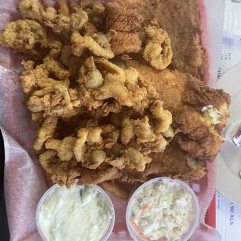 Eagles Nest Restaurant - Half and Half Seafood - haddock and clams - Seafood Near Me - Brewer, Maine Eagles Nest Restaurant - Half and Half Seafood - haddock and clams - Seafood Near Me - Brewer, Maine