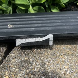 Canton Car Wash - Ripped off running board at metal bracket