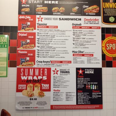 Menu photo 2 Jimmy John's Chicago, IL