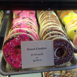 Too cute! Donut cookies!