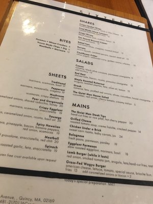 Menu photo 6 16C Quincy, MA