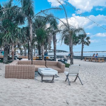 The Gulf - Lounge area overlooking the ocean - Burgers Near Me - Orange Beach, Alabama