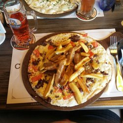 Chez le Brasseur - Flammekuech baraque à frite