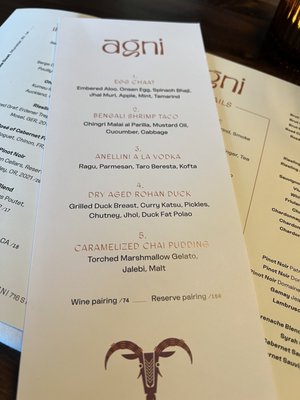Menu photo 8 Agni Columbus, OH
