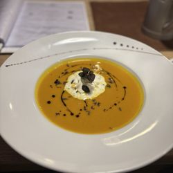 Restaurant Werdenfelser Hof - Pumpkin soup