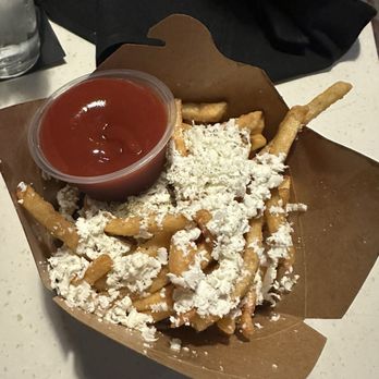 Olive Pit Grill -  Brea - Feta Fries. - Greek Near Me - Brea, California