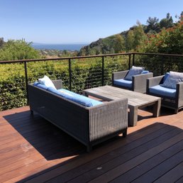 Our new favorite place at our home. The deck off the back veranda. Our new favorite place at our home. The deck off the back veranda.
