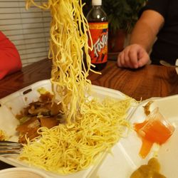 Dry, gross noodles