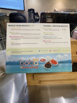 Menu photo 3 Jamba Honolulu, HI