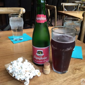 Screwtop Wine Bar - Yeah, I'll framboise :) Framboise Oud Beersel - raspberry Belgian lambic beer w/complimentary popcorn - Wine Bars Near Me - Arlington, Virginia Screwtop Wine Bar - Yeah, I'll framboise :) Framboise Oud Beersel - raspberry Belgian lambic beer w/complimentary popcorn - Wine Bars Near Me - Arlington, Virginia