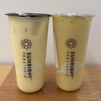 Sunright Tea Studio - Milpitas - Mango milk tea - Bubble Tea Near Me - Milpitas, California